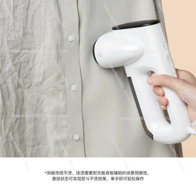 MAX Version Handheld Adsorption Garment Steamer, Household Mini Ironing Machine for Smooth Non‑Sticky Clothes Ironing