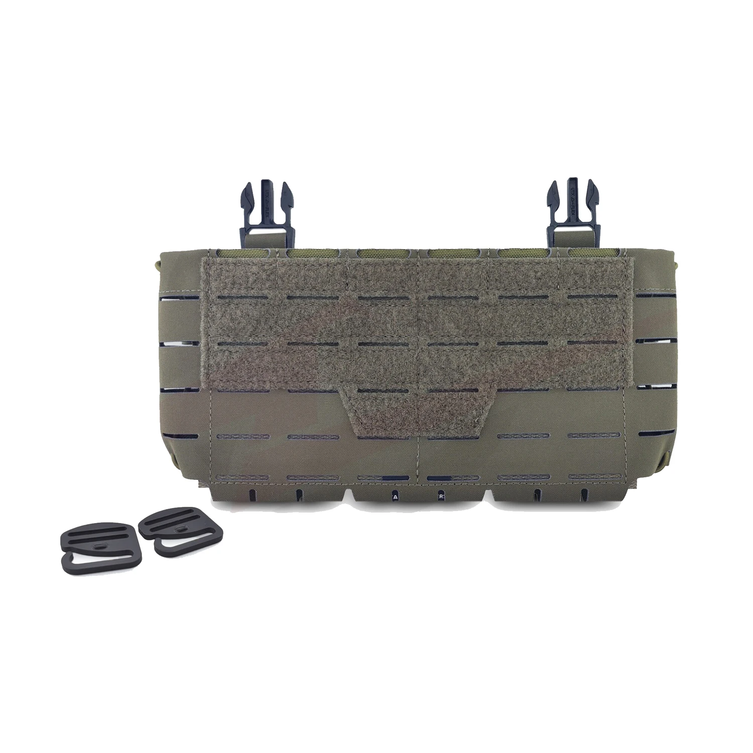 SC Front Panel V4 Vest Chest Hanging Expansion Bag Tactical Magazine Pouch Airsoft Triple 5.56 Molle Conversion Mag Pouch Gear - view 3
