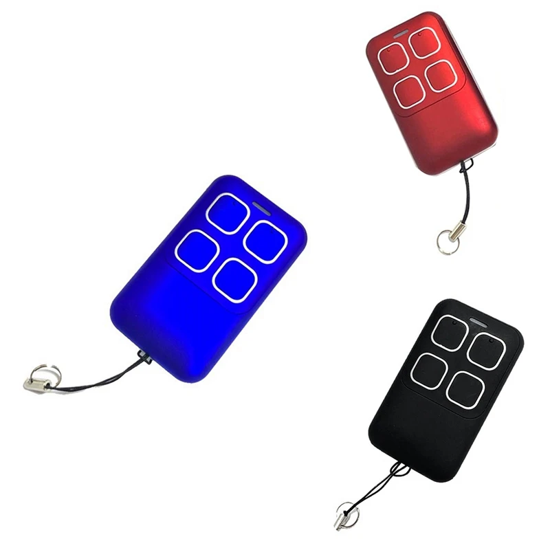 Universal 280-868MHZ Garage Door Clone Remote Control 4 Keys Remote Control Copy Electric Gate Remote Controller Durable Red