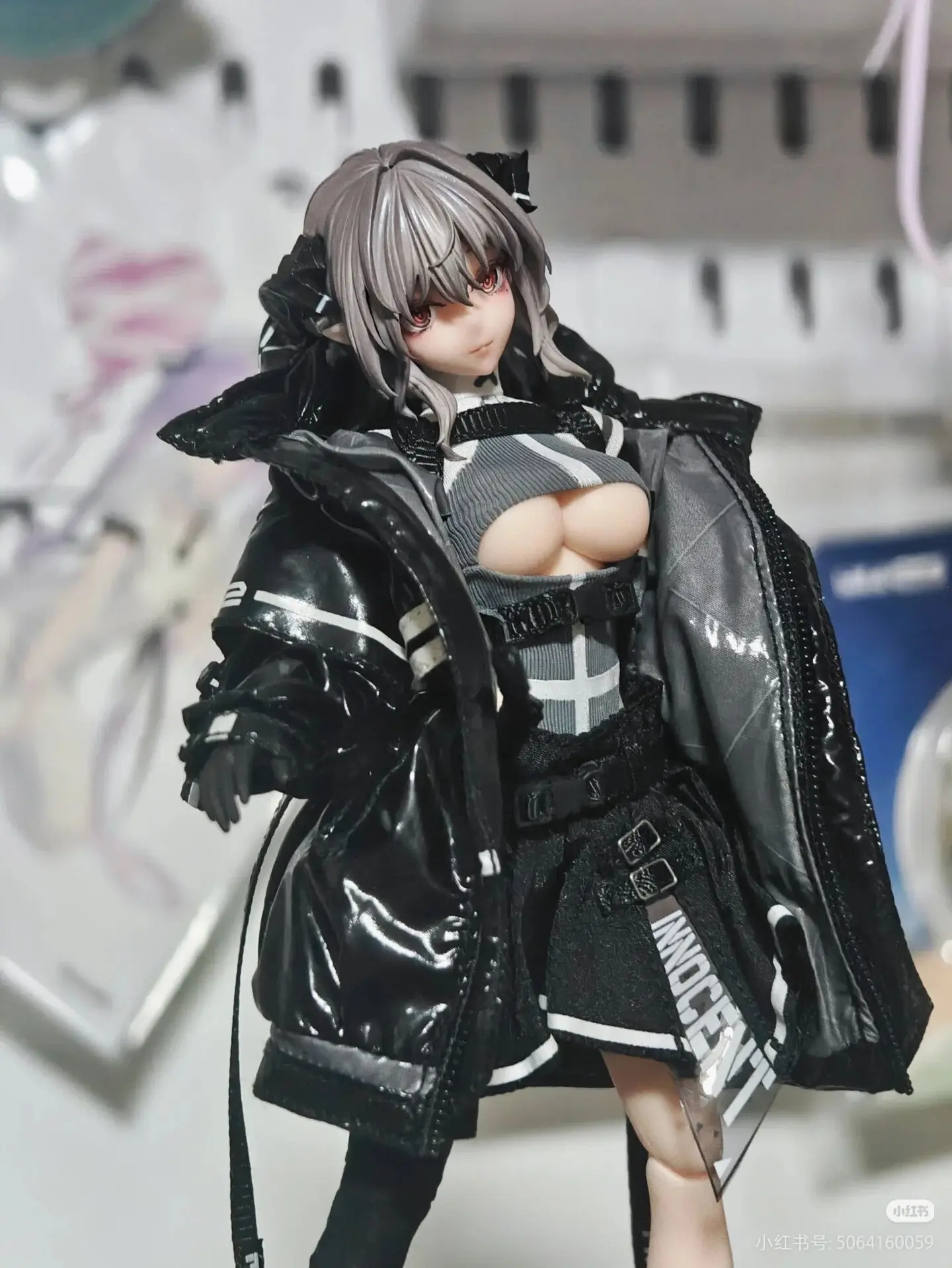 Original HASUKI Pocket Art Succubus Nun Fuede PA009 1/12 escala soldado figura de acción modelo coleccionable regalo de cumpleaños