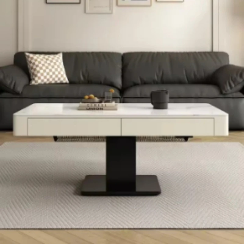 

Industrial Metal Frame Sintered Stone Dining Table