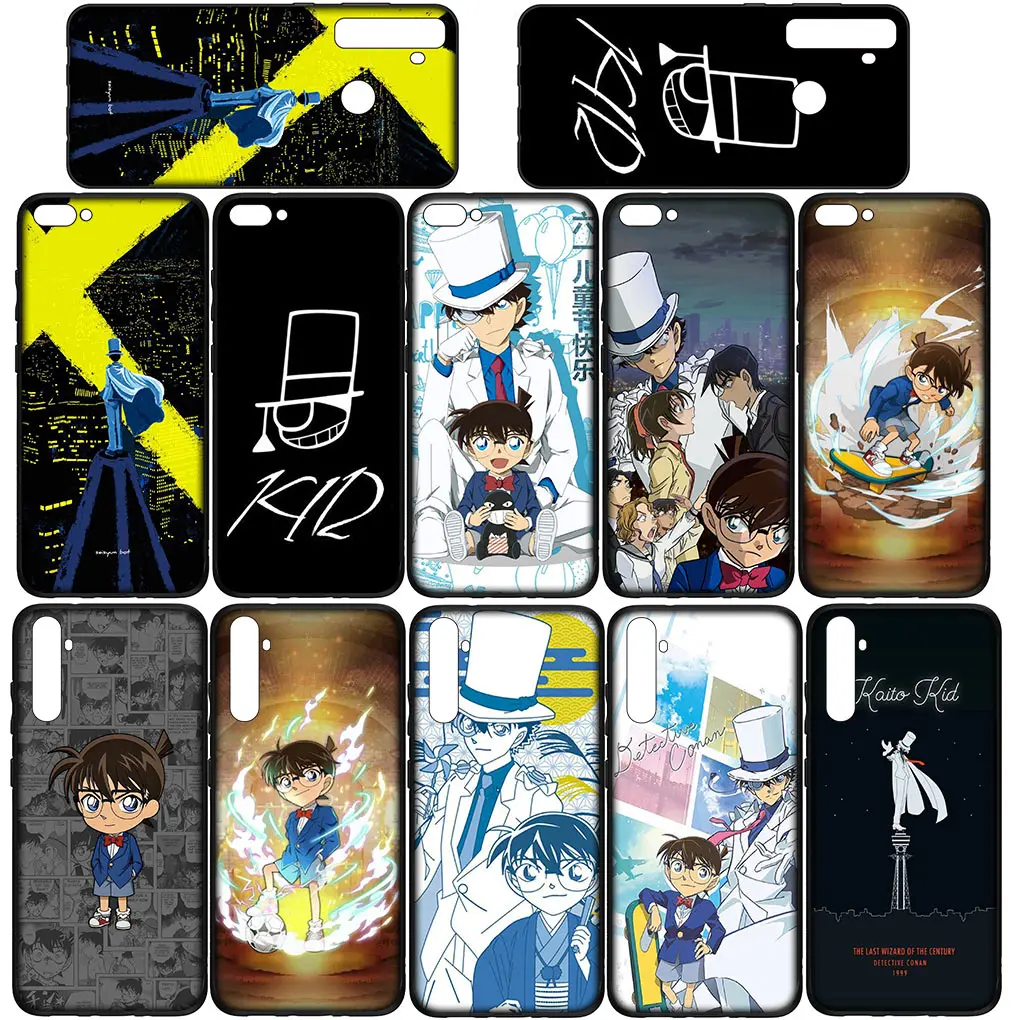 Detective Conan Casing Phone Cover for Xiaomi Redmi Note 13 8 7 12 Pro A3 13C 12C 8A 7A 8T A3X 4G 5G Soft Case