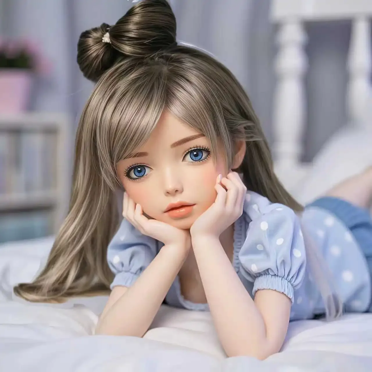 

Realistic TPE Doll ,28 inch/ 39.5 inch,Seamless Full Body Love Doll, Movable Flexible Alloy Skeleton, Lifelike Skin Texture