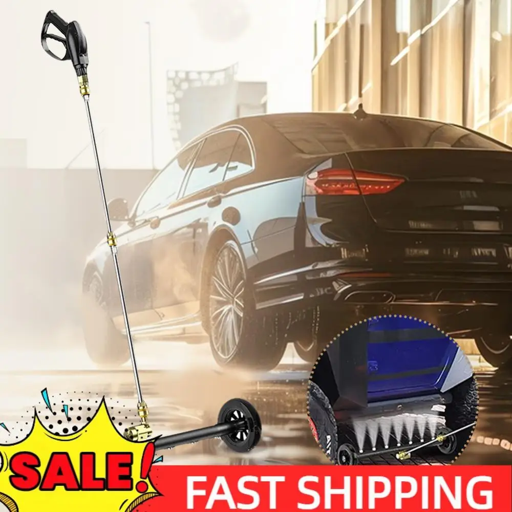 

22-дюймовая удлиненная 3-секционная щетка для чистки днища автомобиля/локомотива, 1/4 быстроразъемное соединение, 4000 PSI