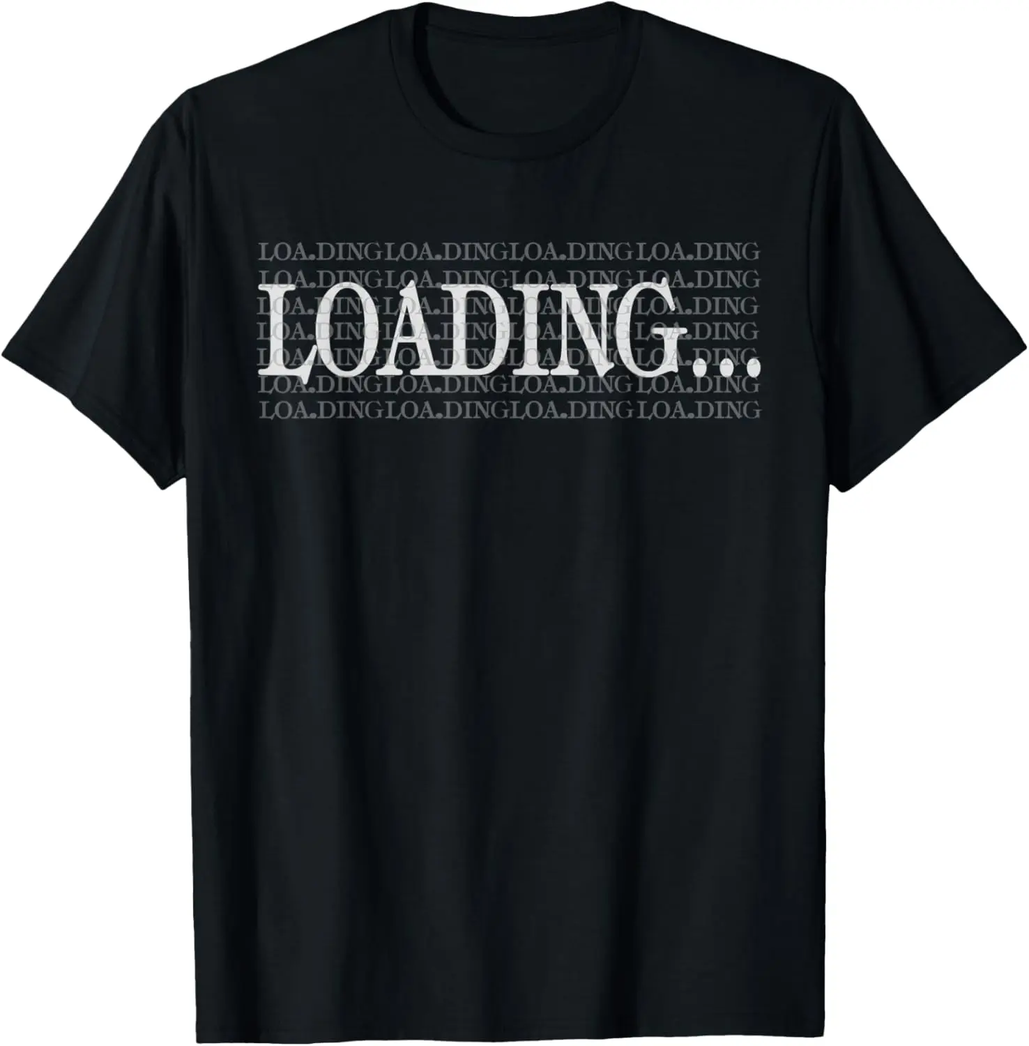 Loading Shirt Funny Men'S Computer Cute Black Mens Tee Shirt