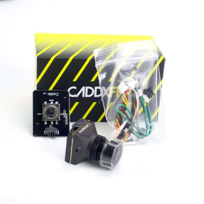 CADDX Ratel Pro FPV camera 1500 TV lines 16:9/4:3 NTSC/PAL 125° FOV night vision camera for remote control freestyle race drone