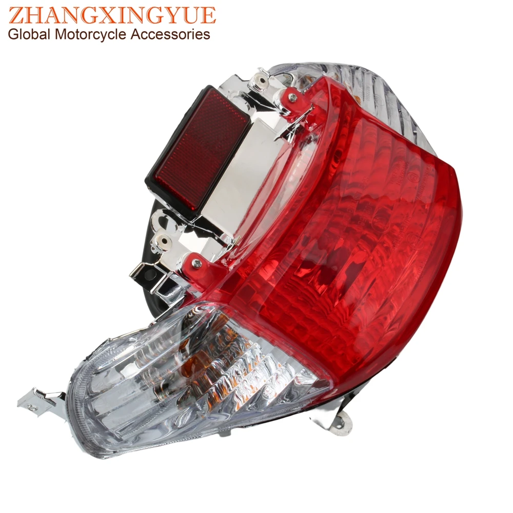 GY6 Chinese Scooter Tail Light Turn Signal Taillight Assembly For Peugeot V-Clic 50cc 4-stroke