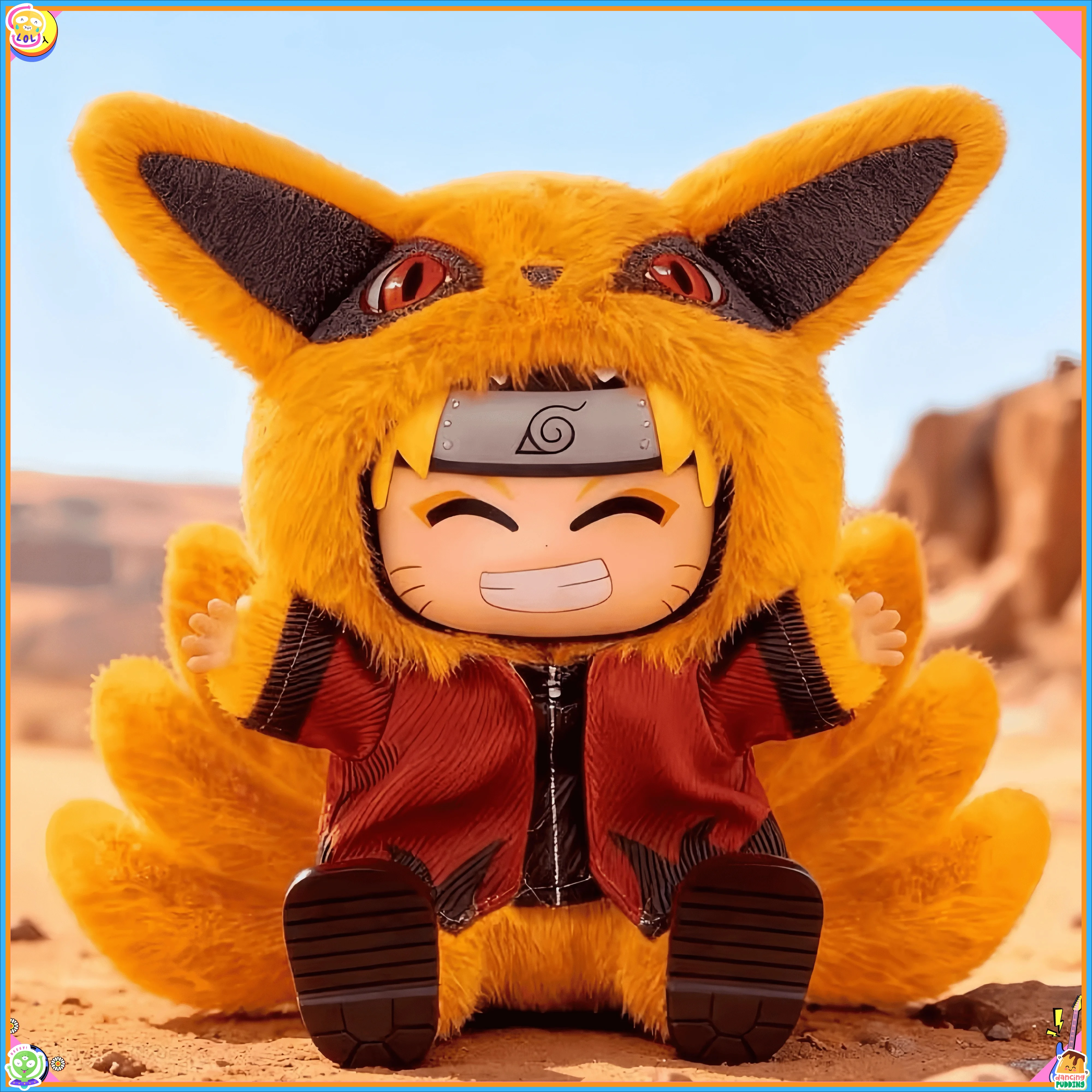 Neue Ankunft Eaki Nette Hand Party Sitzen Serie Blind Box Uchiha Itachi Naruto Gelenk Figur Trendy Plüsch Puppe Geschenk