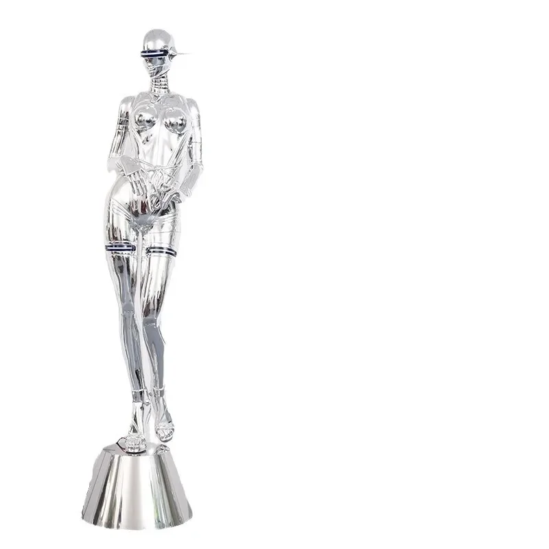 

Mechanical Ji, humanoid, large ornament Muse technology, flying, bar, sculpture