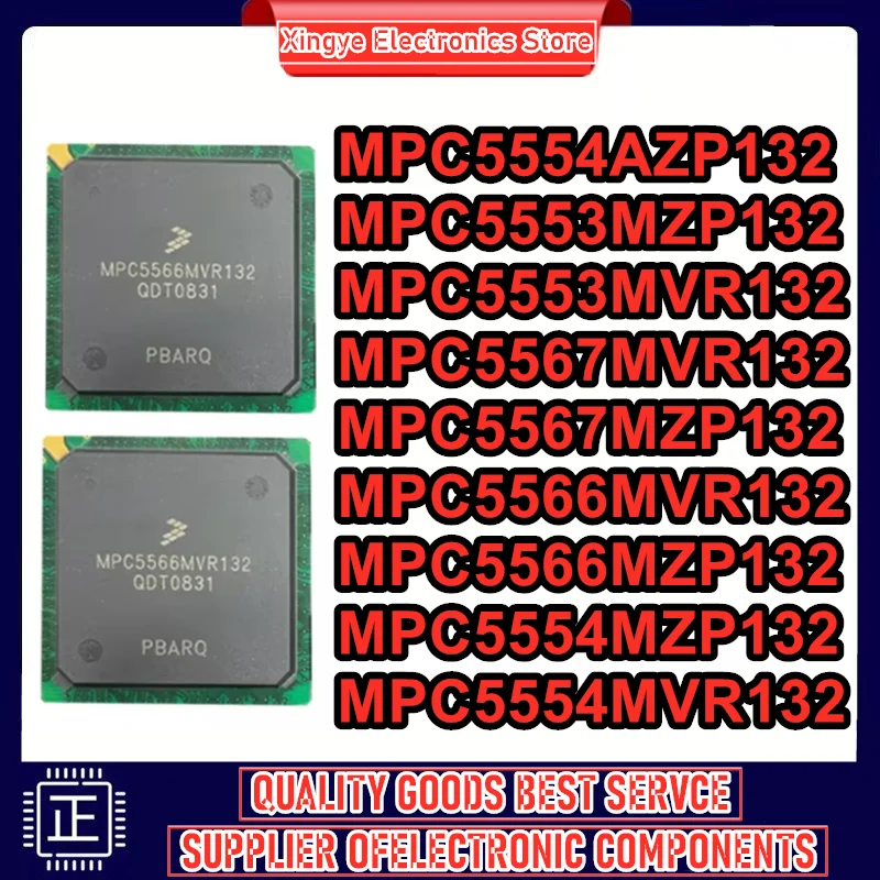 MPC5554AZP132 MPC5553MZP132 MPC5553MVR132 MPC5567MVR132 MPC5567MZP132 MPC5566MVR132 MPC5566MZP132 MPC5554MZP132 MPC5554MVR132