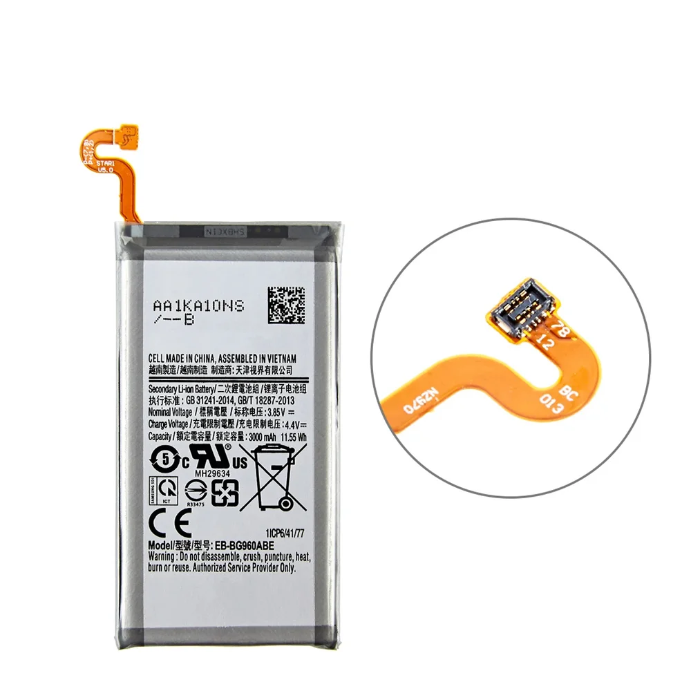 Genuine Brand New EB-BG960ABE Battery For Samsung Galaxy S9 G9600 S9Plus G9650 S9+ G965F Batteries EB-BG965ABA Batteries+Tools