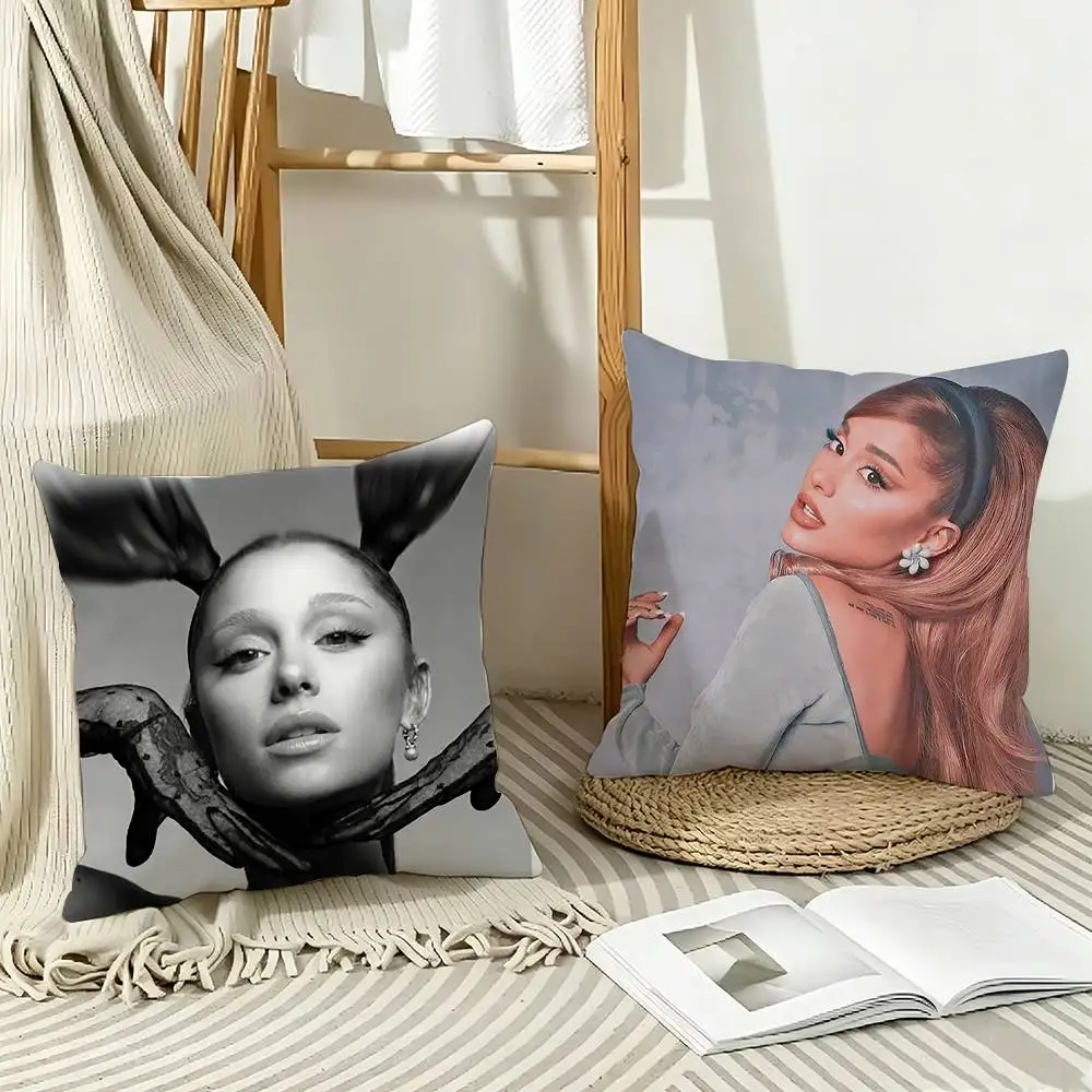 Dangerous Woman Ariana G-Grande Pillow Case Pattern Printed Pillowcase For Living Room Sofa Cushion Cover