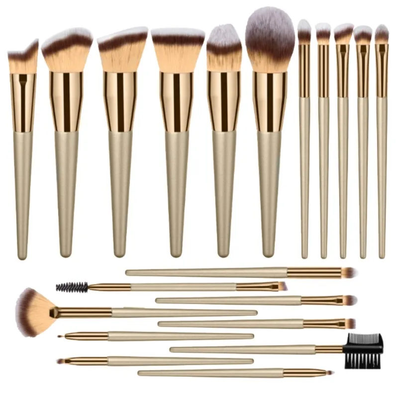 مجموعة فرشاة ماكياج رائعة دقيقة ، مجموعة فرشاة التجميل المهنية المتطورة ، فرش التجميل