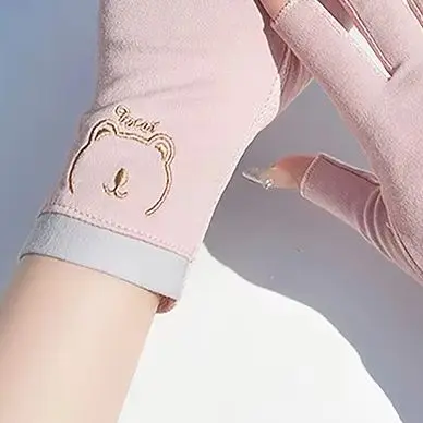 1 Pair Anti UV Nail Gloves UV Gel Shield Glove Fingerless Manicure Nail Art Tools LED Lamp Nails Dryer Radiation Hand