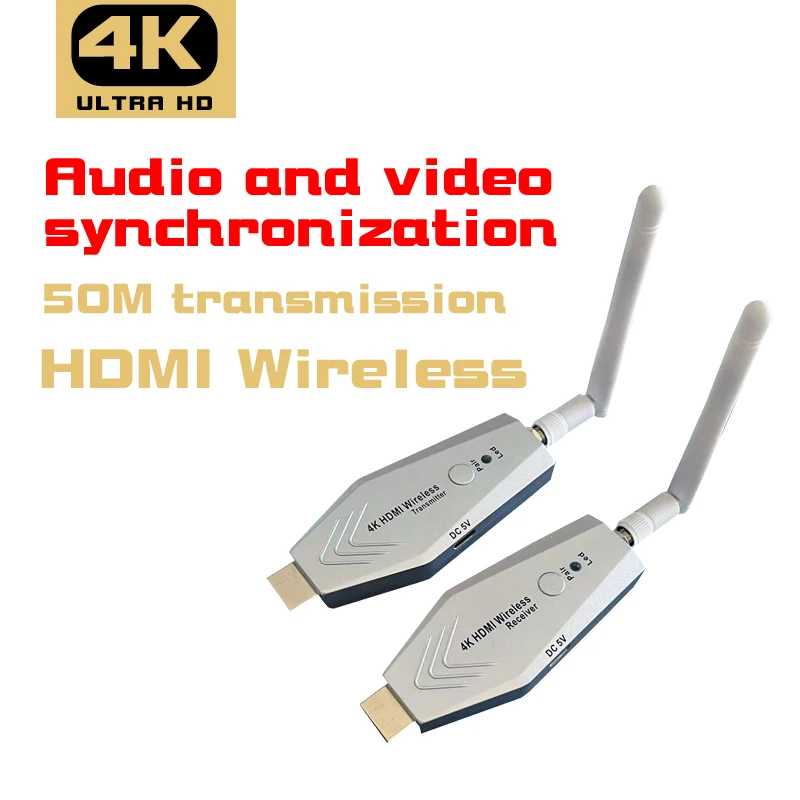 

HDMI wireless transmitter 4K high-definition video screen sharing device, computer recorder, laptop screen sharing device