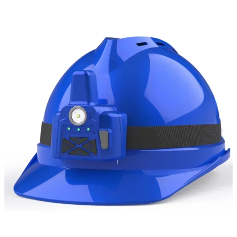 industrial security safety helmet ABS GPS Smart Safety Helmet Construction Hard Hats with Climbing Light & 4G Wifi