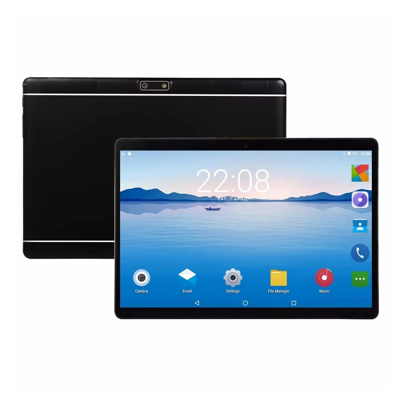 Tableta de ocho núcleos, 8 pulgadas, tipo C, 4G, Android 7,0, 2GB de Ram, 32GB de Rom, GPS, compatible con 1280x800 IPS