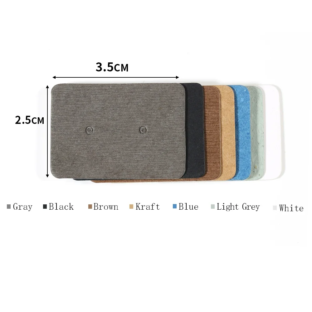 50 pcs Earring Display Cards Earring Packaging Cards