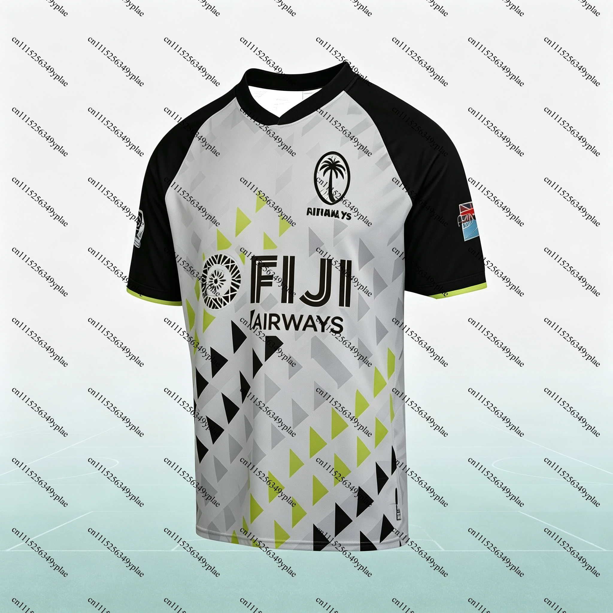 2026-27 New 3D Print T-Shirt Fiji 7s Rugby Breathable Shirt Fijian Drua Rugby Jersey Training Clothes Top Loose Sports Style