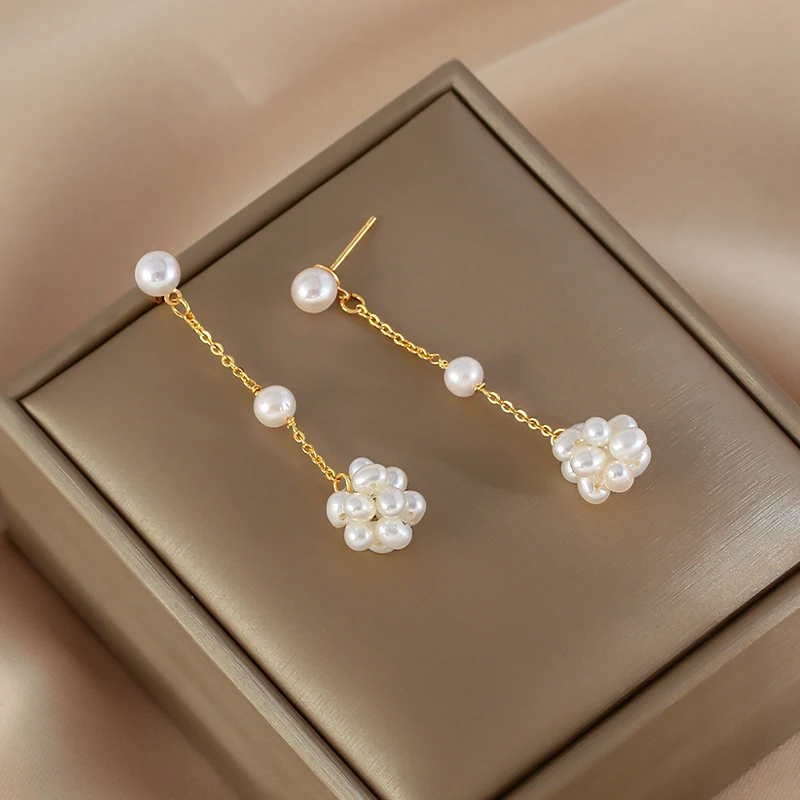 

Lii Ji Real Pearl 14k Goldfilled Drop Earrings Women Cute Earring Jewelry
