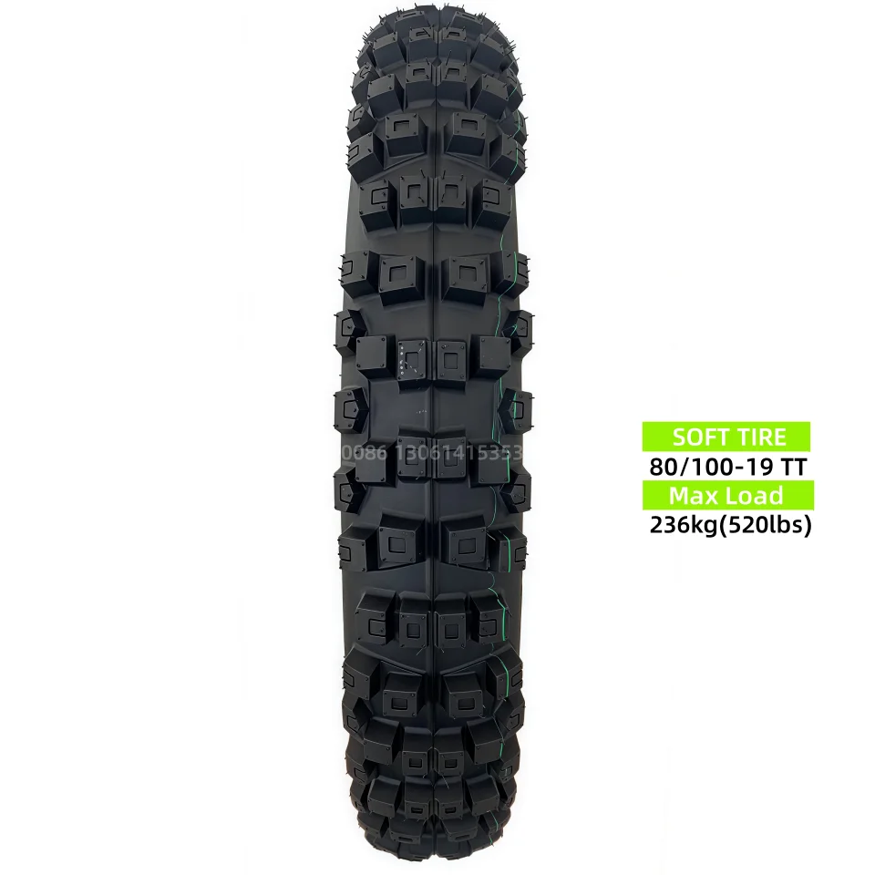 80/100-19 80/100r19 80-100-19 Enduro Motorcycle Tires (Super Sticky)