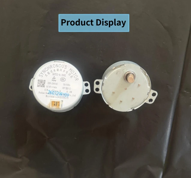 1PCS 50TYZ‑0.2B02 Claw Pole PMSM Motor 220‑240V AC 8/10RPM Heater Synchronous Motor Replacement Parts