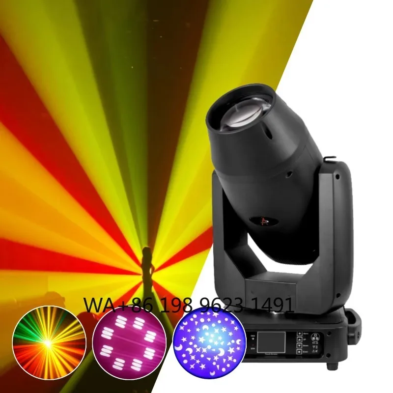 420W 3in1 BSW Beam Spot Wash Moving Head Light CTO CMY DMX Stage Light for Concert Event Studio Show