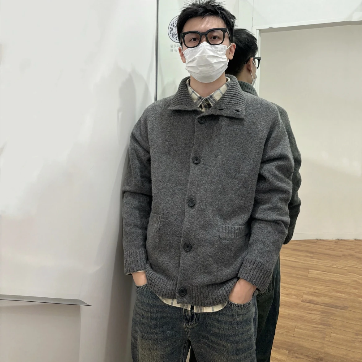 

Мягкий длинный вязаный кардиган-накидка, очень удобный свитер, повседневная одежда для пар, универсальный на каждый день...