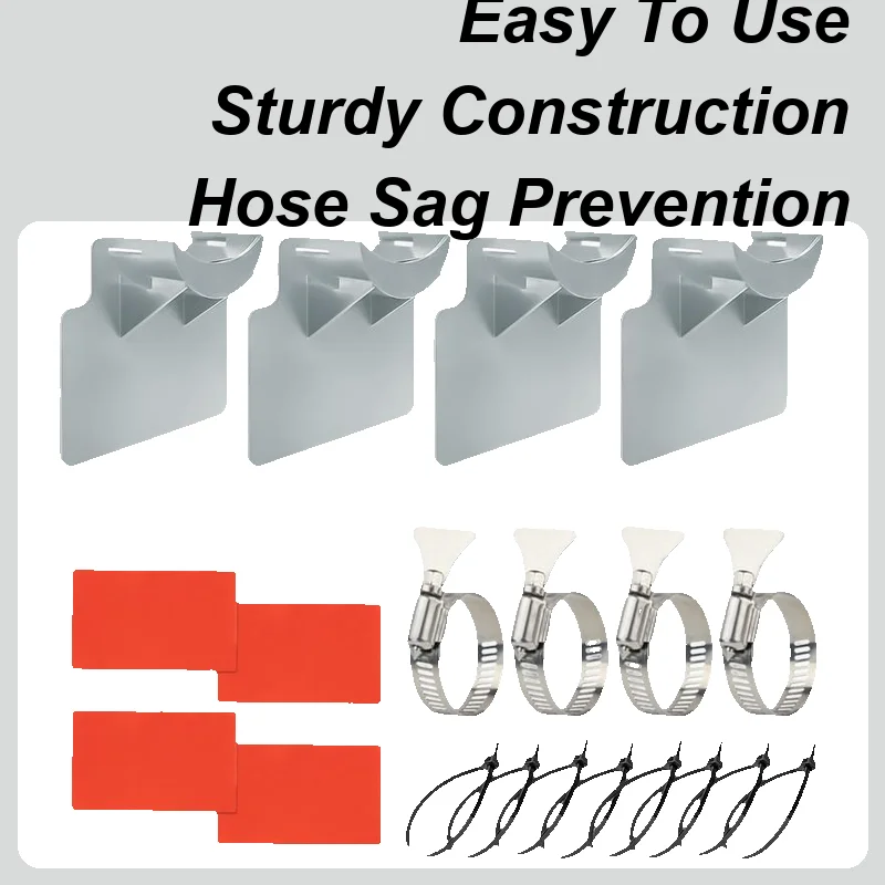 

Pool Hose Holder Versatile Hose Holder With Tape Stable Versatile Mount For Prevent Sagging Maintenance Efficient Water Flows