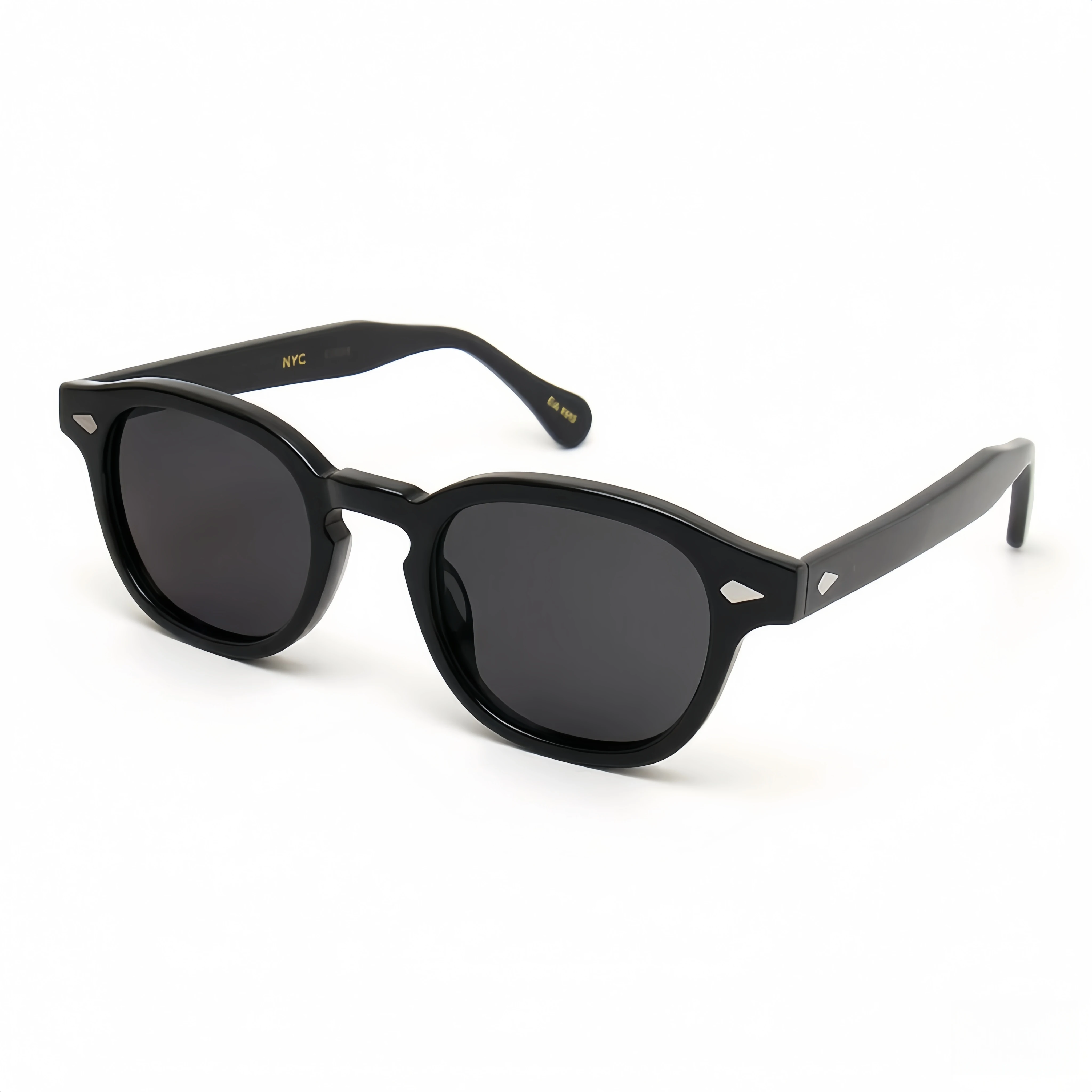LEMTOSH Style Premium Moscot Design Klassische Retro-Sonnenbrille aus quadratischem Acetat, polarisiert, UV-Schutz für den Außenbereich, für Damen und Herren – Detail 17