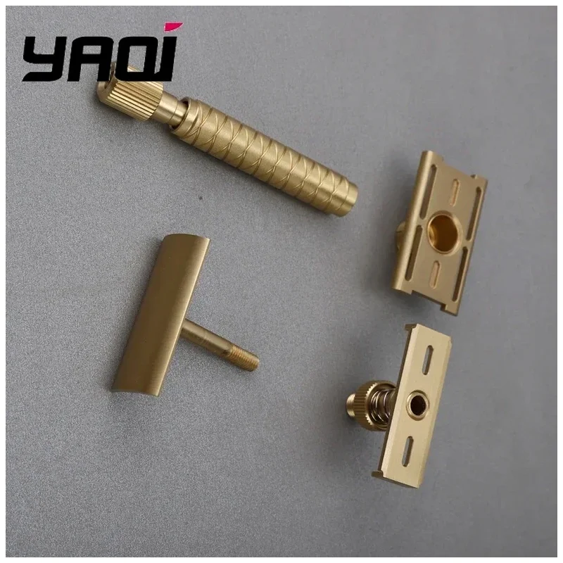 YAQI The Final Cut Brass V2 Adjustable Safety Razor 100% Brass Material 2026