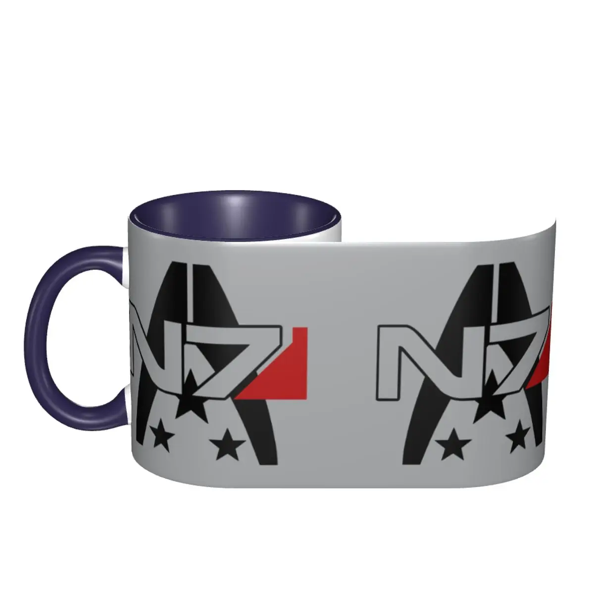 Mass Effect N7 Alliance Mug Funny Ceramic Coffee Cups Tea Mugs Milk Cup Drinkware Gift for Woman Man DIY Custom