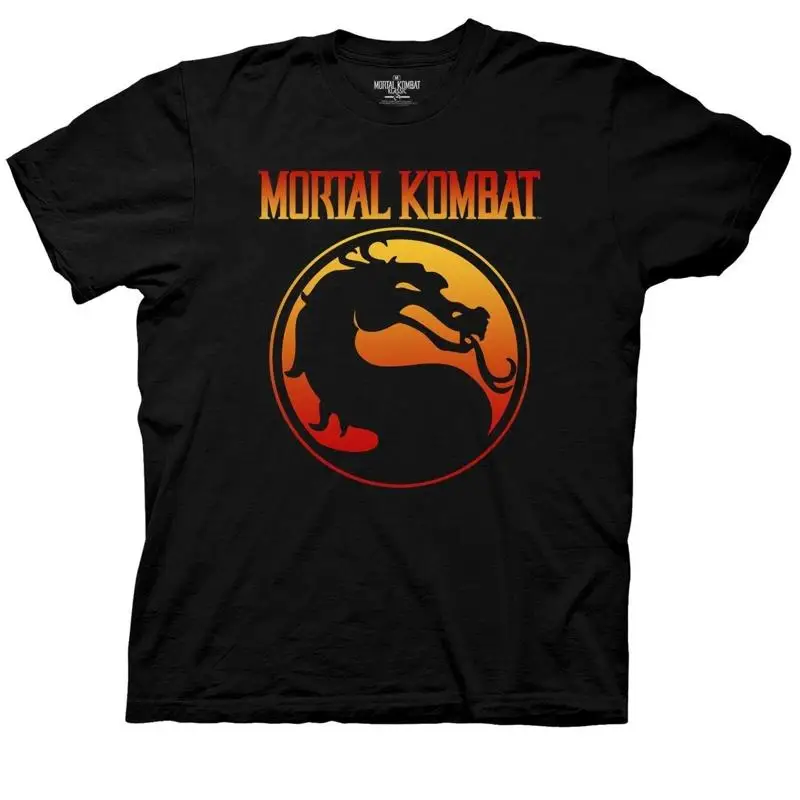 Mortal Kombat Klassic Logo Officially Licensed Adult T Shirt