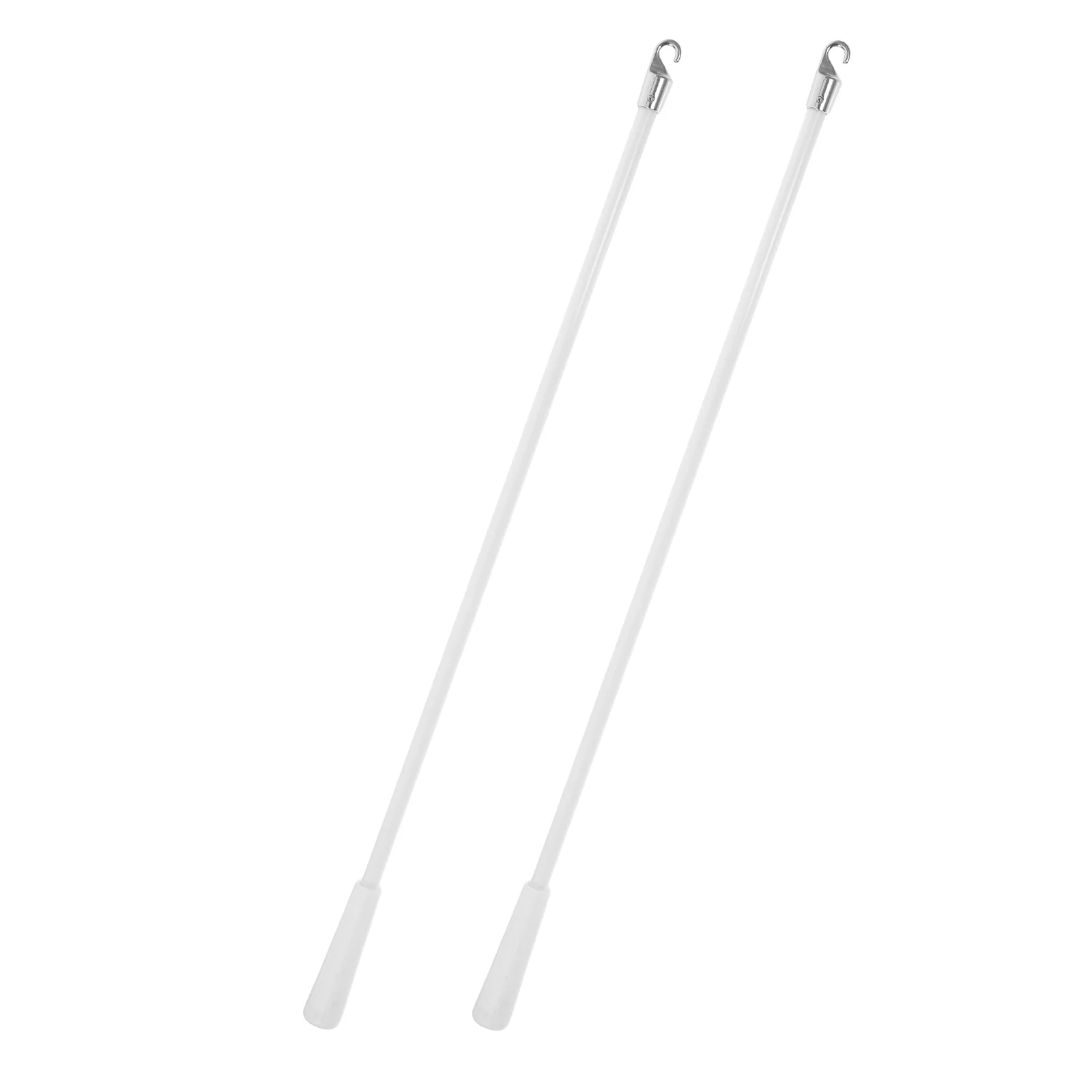 2pcs Blinds Wand Replacement Fiberglass Alloy Easy Install Simple Push Operation For Vertical Curtains Window Blind