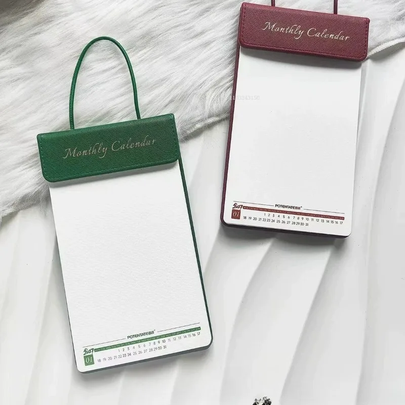2027 Magnetic Calendar Blank Watercolor Paper 300g Cotton Pulp Fine/Media Thick Desk Calendar Watercolor Paper Art Sketchbooks