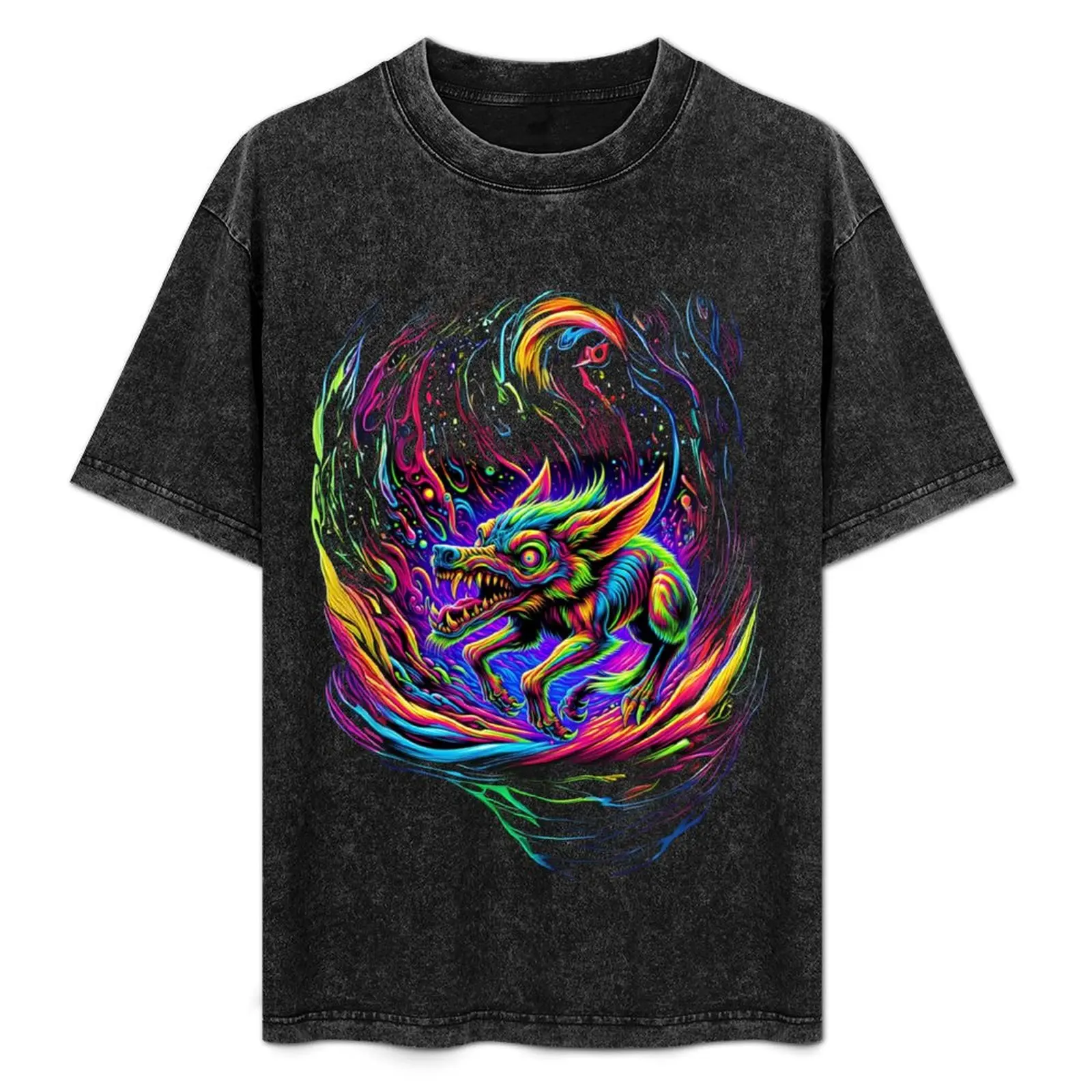 

Vórtice Chupacabras T-Shirt Daily Wear Plain Short Sleeve Shirt