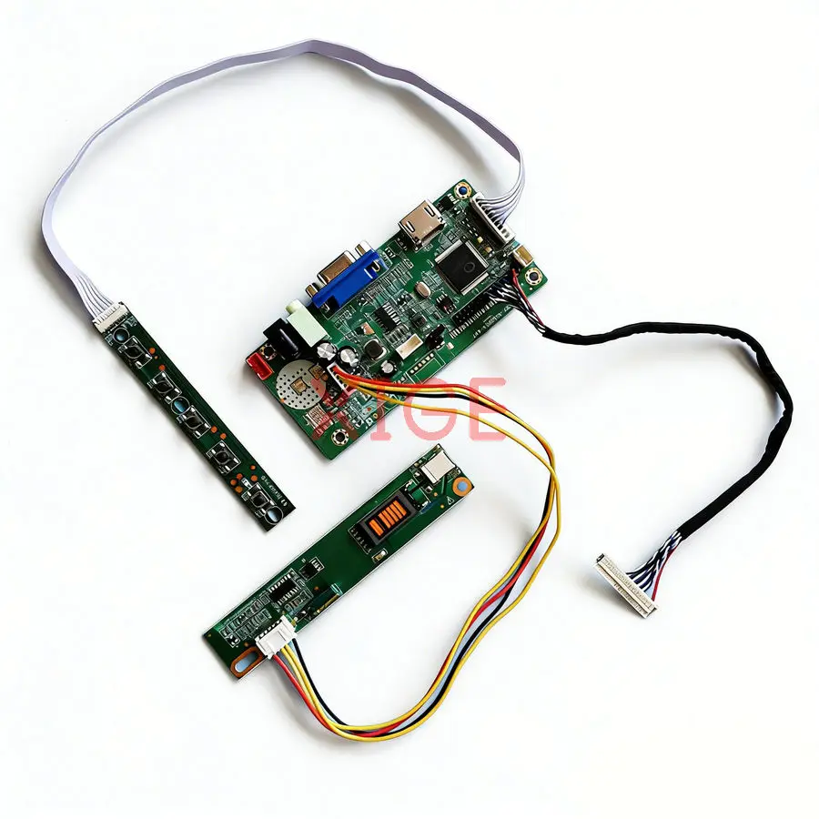 LCD Display Drive Controller Board Fit N140A1 LP140WX1 CLAA140WA01 LTN140W1 1280x768 1CCFL 1280*768 30 Pin LVDS VGA+HDMI Kit DIY