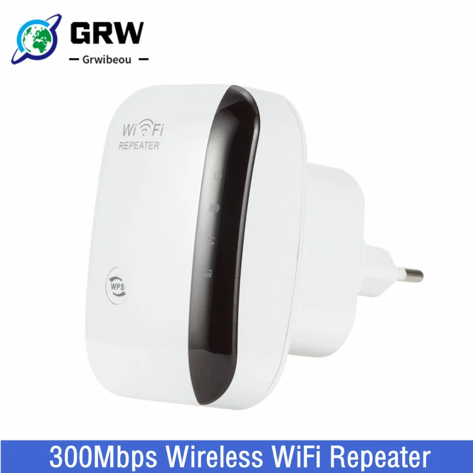 Repetidor WiFi inalámbrico de largo alcance, amplificador de señal de 300Mbps, 802.11N, punto de acceso