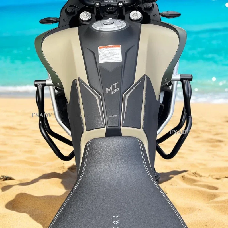 800MT دراجة نارية الطريق السريع محرك الحرس تحطم بار صالح ل CFMOTO 800MT 800 MT MT800 الإطار الوفير هدية حامي بار