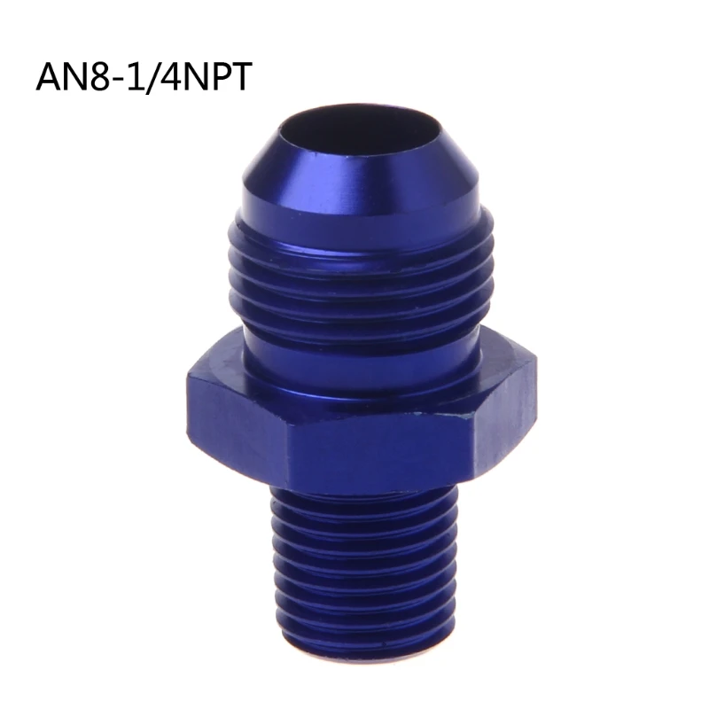 Easy Installation Car AN6 AN8 NPT Straight Engine Oil Cooler Hose Connector Easy to Install 40GF