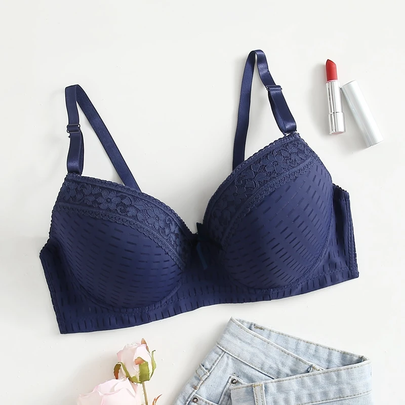 Sutiãs florais paripairy de renda para mulheres, sutiãs sem alças, bralette, lingerie sexy, plus size, copo cheio, c d e, 95, 100, 105, 110