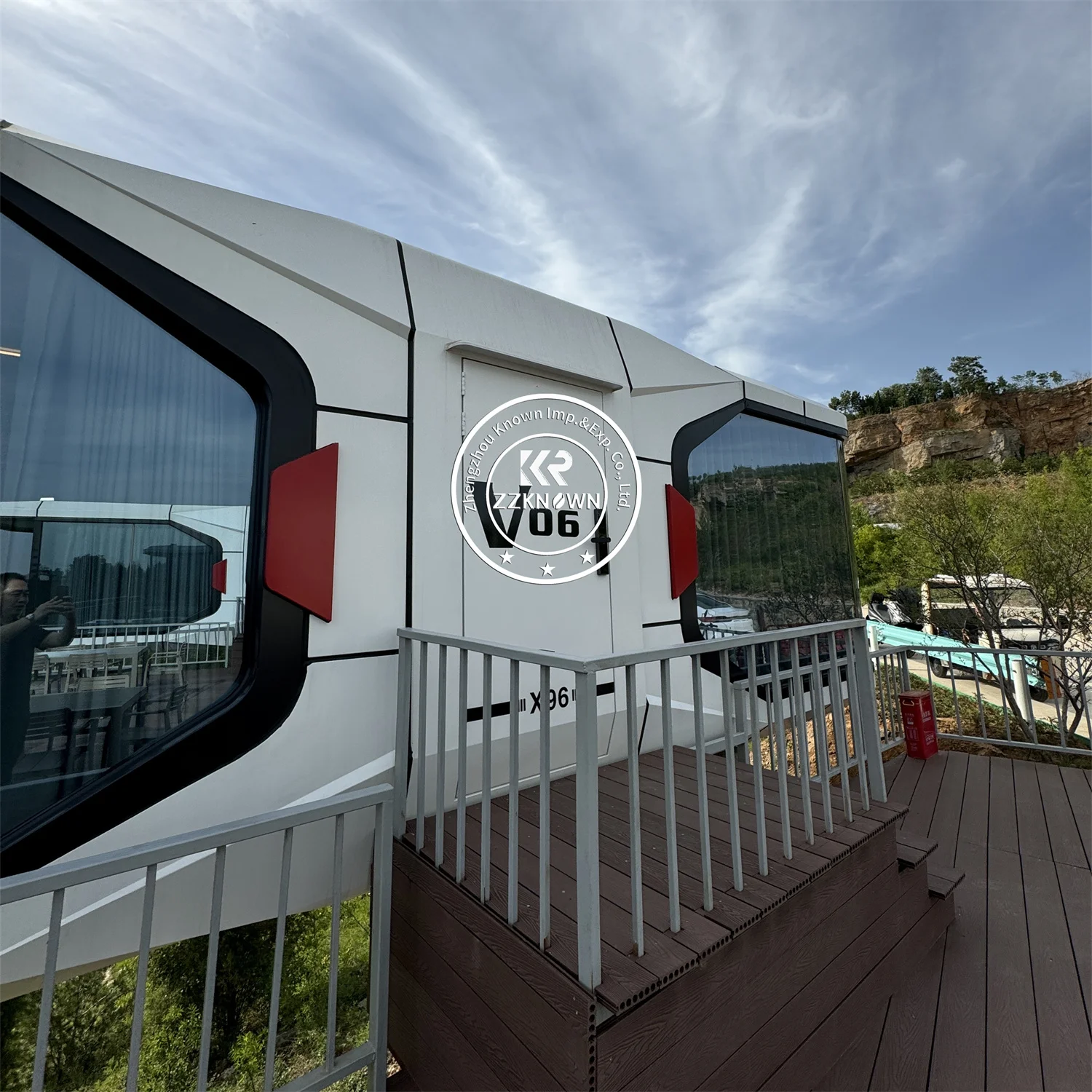Prefab Expandable Modular Container Mobile Home Luxury Prefabricated Home House Prefabricated Space Capsule Container House