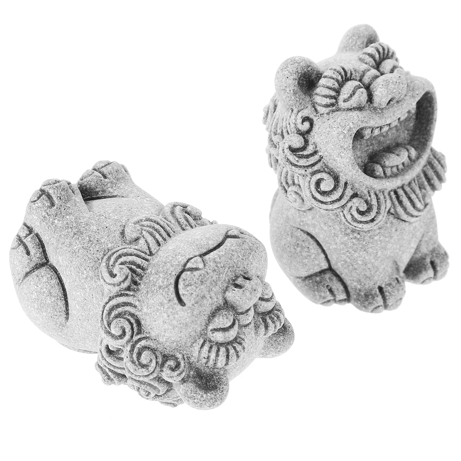 

God Mini Decor Mini Lion Statue For Home Office Desktop Decor Small Lion Adornment Craft Tabletop Ornament