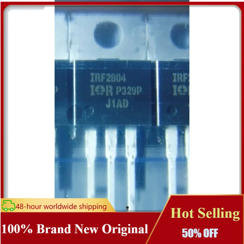 10-50PCS 100% New Imported Original IRF2804 IRF2804PBF TO-220 Transistors MOSFET N-CH 40V 75A Hot Selling