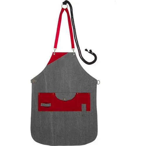 Medusa Forma Bib Apron Master Chef-Barista-Cook-Barber-Tattoo-Kitchen-Chef Waiter Apron red