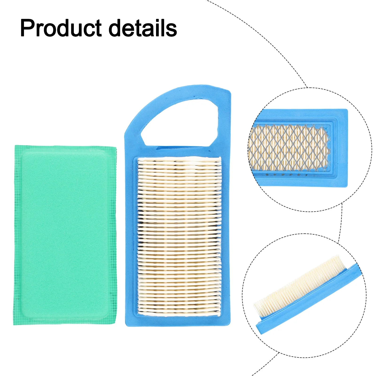 All in One Lawn Mower Air Filters Package Including a Necessary Filter Suitable for Various Motor Types Like 797007