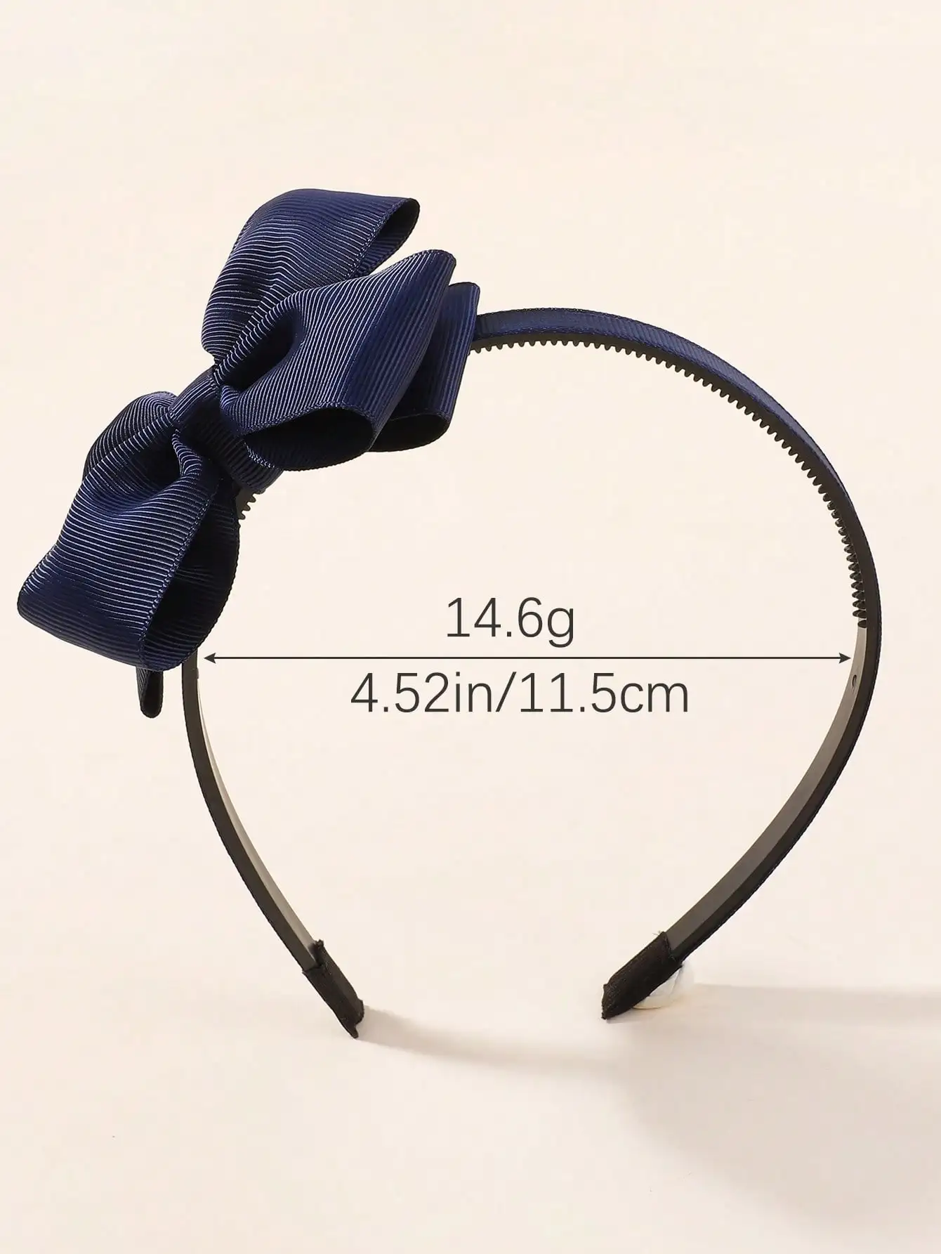 34Pcs Baby Girls Back to School Hair Accessories Set Handmade Navy Blue Ribbon Hair Clips Bands Rope Cute Kids Hair Accessories
