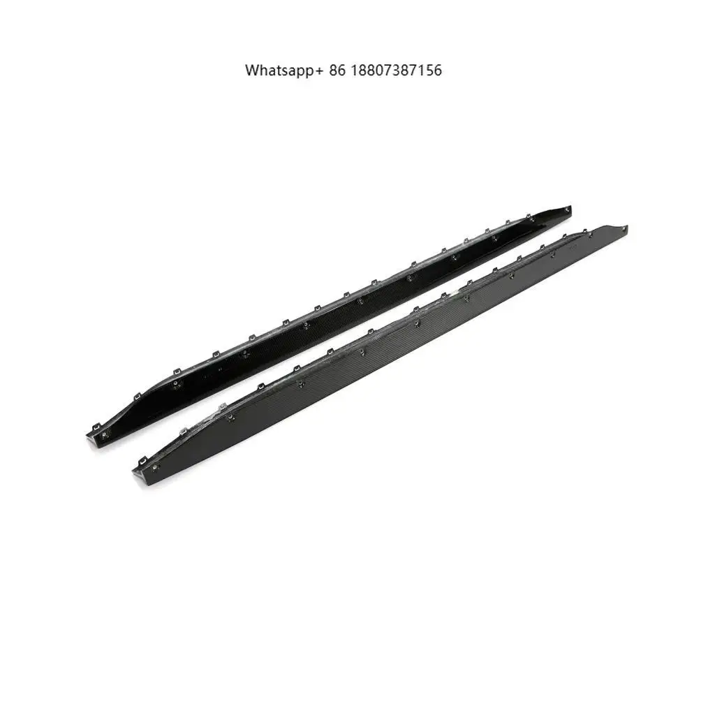 

Prepreg Carbon Fiber G80 M3 Side Skirts Extension forBMW NEW M3 2021 2022