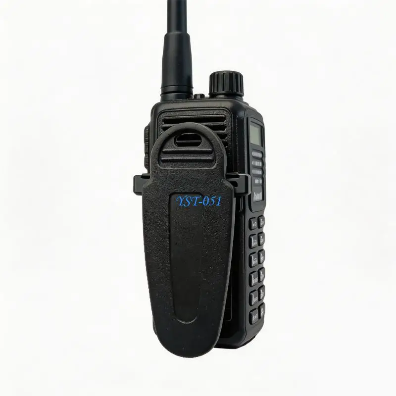 E15A Easy to Install ABS Belt Clip for Two Way Radio Simple Attachment Quick Accesse