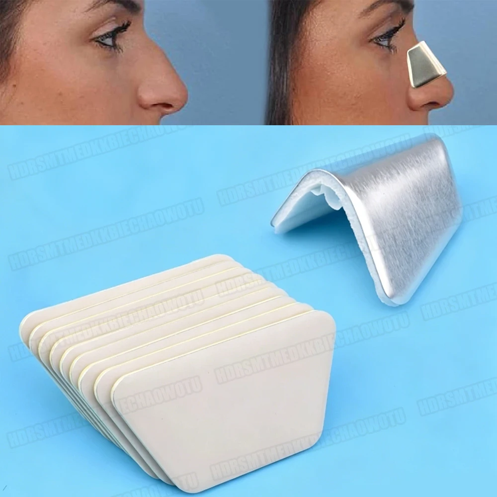 50/100Pcs Nasal Splint Nose Job Medical Rhinoplasty Splint Ortho Immobilized Nasal Fracture Therapy Splint Adhesive Protective